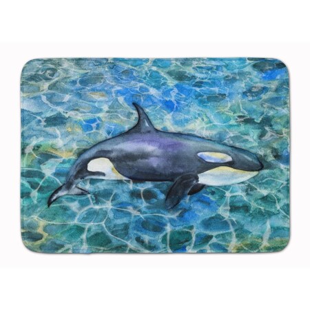 Carolines Treasures Killer Whale Orca Machine Washable Memory Foam Mat BB5334RUG